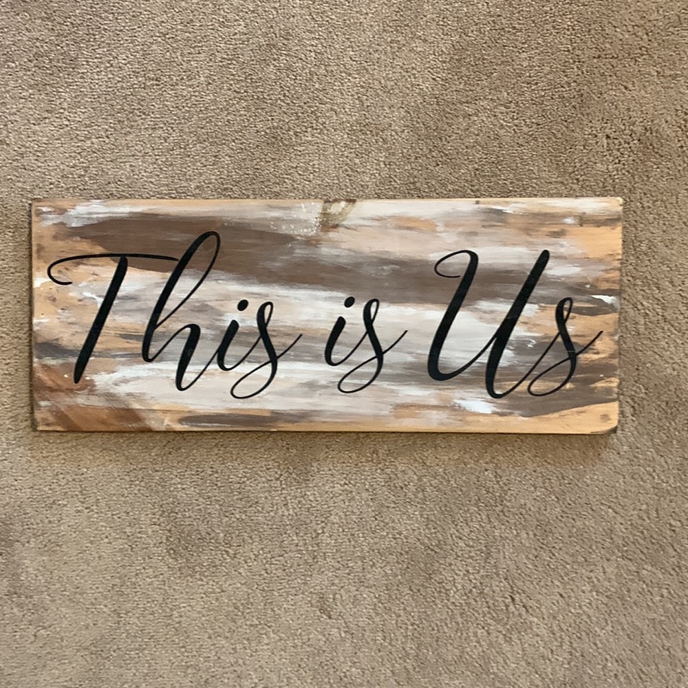 This is Us Home Sign by Just4You